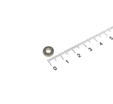 ringmagneet neodymium 8x4x3 mm