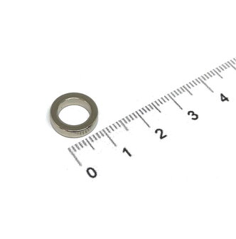 ringmagneet neodymium 12x3x8 mm