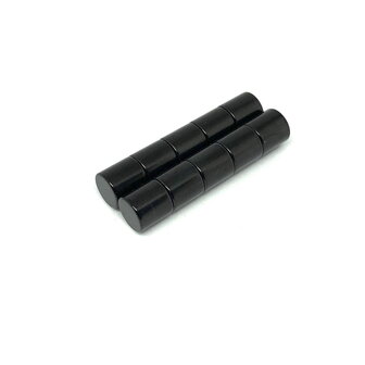 Zwarte neodymium magneten