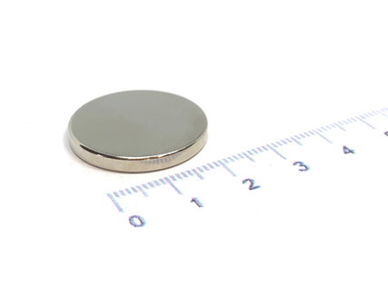 25x3 mm N35 neodymium magneet schijf