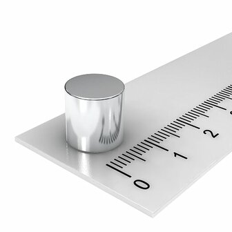 10x10 mm neodymium schijfmagneet