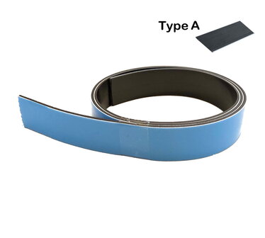 Zelfklevend magneetband Foam 25,4 mm type A