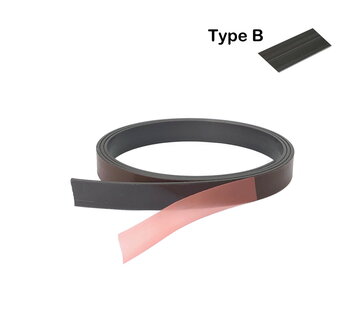 Zelfklevend magneetband type B 12,7 mm