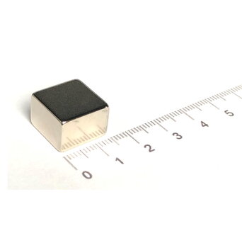 blokmagneet neodymium 15x15x10 mm