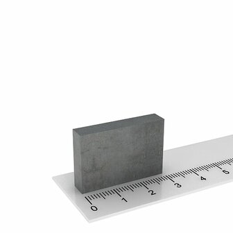 30x20x6 mm ferriet blokmagneet