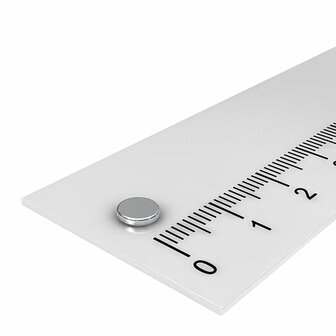 5x1 mm neodymium schijfmagneet