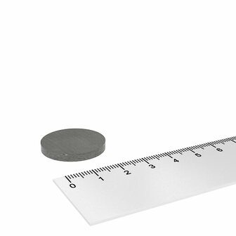 25x3 mm ferriet schijfmagneet