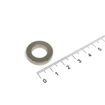 ringmagneet neodymium 20x12x4 mm