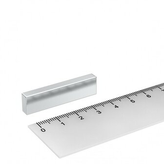 blokmagneet neodymium 40x10x5 mm N45