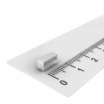 8x4x3 mm neodymium  blokmagneet