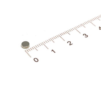 Schrijfmagneet neodymium N45 4x1,5 mm