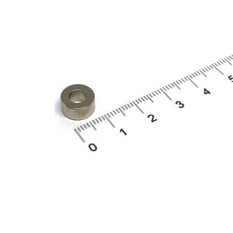 ringmagneet neodymium 10x5x5 mm