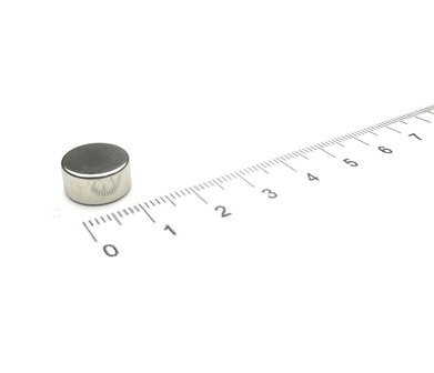 neodymium schijfmagneet 9x6 N45