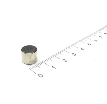 ronde schijf magneet neodymium 10x8 mm