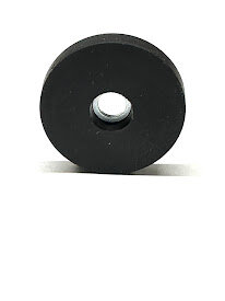 rubber potmagneet om te schroeven 31 mm