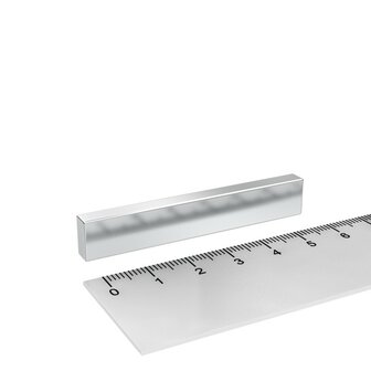 blokmagneet neodymium 60x10x5 mm N45