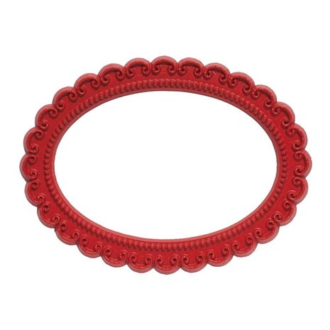 ovaal magnetisch fotoframe