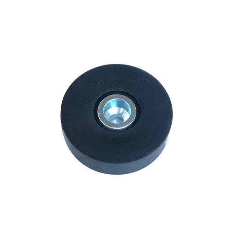 rubber magneet met schroefgat 43 mm