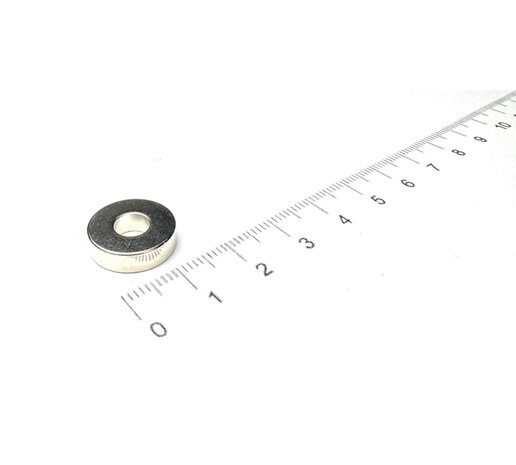 Ringmagneet 15 mm hole 6 mm