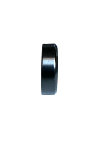 vooraanzicht magneetring zwart epoxy