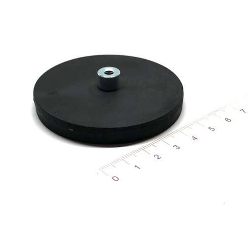Rubber potmagneet draadbus m5