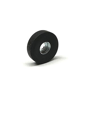rubber pot magneet 22 mm schroefgat