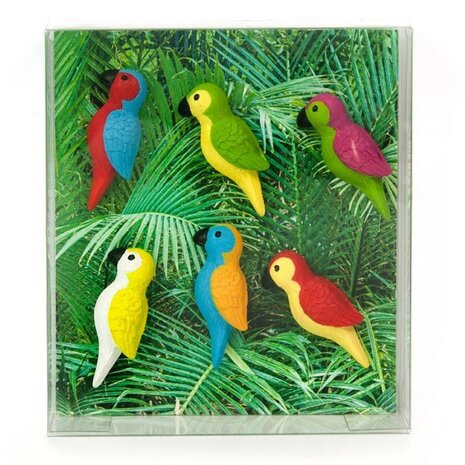 magneten papegaai