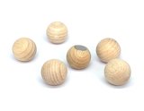 magneetballen hout
