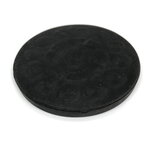 Neodymium pot magneet rubber 88 mm