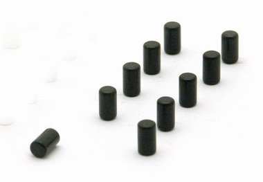 Magneet Magnum - set van 10 stuks zwarte magneten