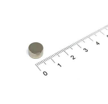9x5 mm vernikkeld N35