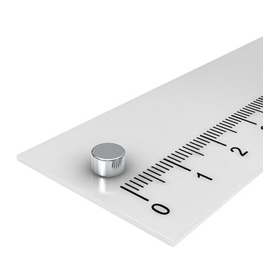 5x3 mm vernikkeld N42