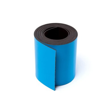 Gekleurde magneetband Blauw 50 x 1000 mm