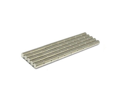 Voordeelset 50 stuks neodymium staafmagneten 5 x 10 mm N35