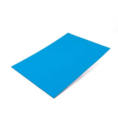 Gekleurde magneetfolie Blauw A4 formaat