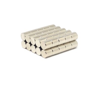 Voordeelset 50 stuks neodymium schijfmagneten 10 x 10 mm N45