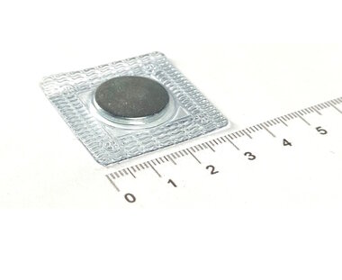 Neodymium magneet 18 x 2 mm om in te naaien - waterdicht