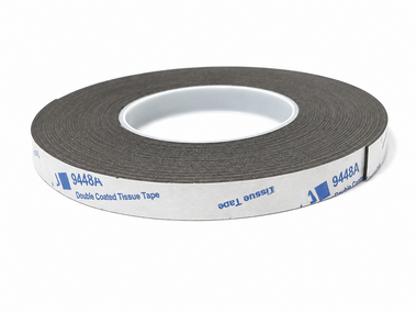 Neodymium magneetband 15 mm breed - 1,5 mm dik - rol 5,0 meter met sterke 3M klever - 400 g/cm²
